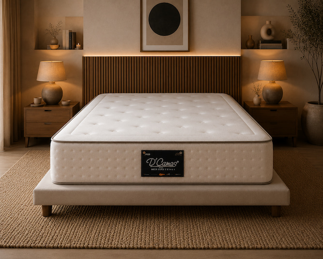Colchón Box Spring de Muelle Ensacado Dual Confort - Imagen 2