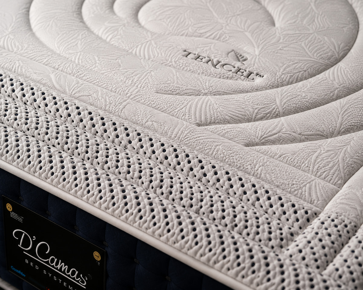 Colchón Tencell de Látex Natural y Viscoelástica Premium - Imagen 5