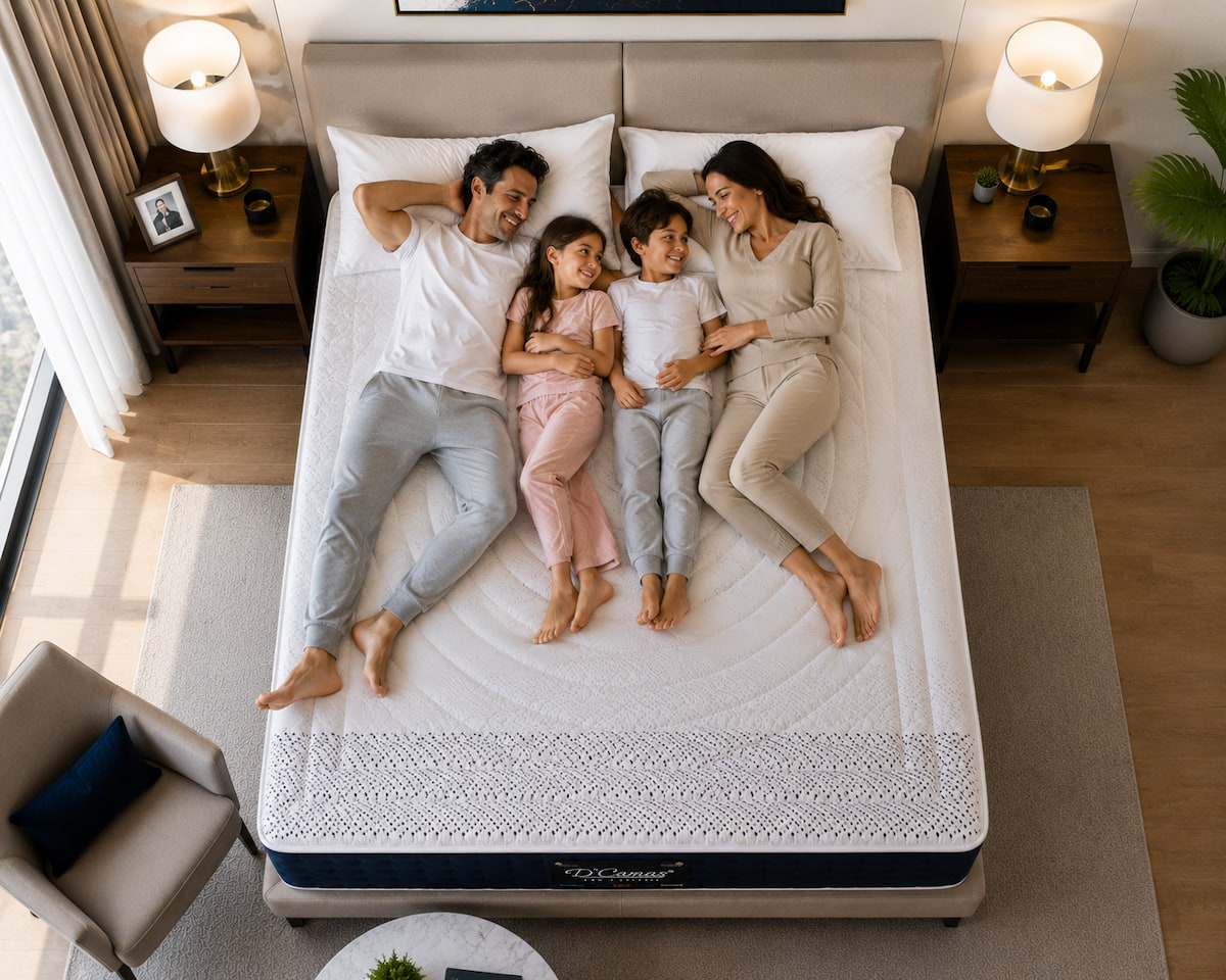 Colchón Tencell de Látex Natural y Viscoelástica Premium - Imagen 4